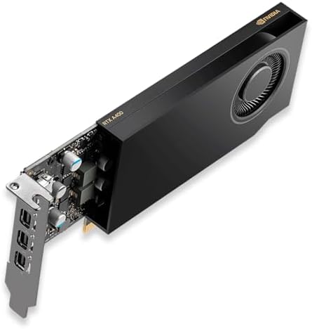 PNY Technology VCNRTXA400ATX-PB NVIDIA Quadro RTX A400 4GB GDDR6 64-Bit Video Card - Image 2