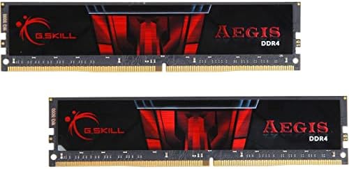 G.SKILL AEGIS Series DDR4 RAM (XMP) 32GB (2x16GB) Up to 3000MT/s* CL16-18-18-38 1.35V Intel AMD Desktop Computer Memory U-DIMM (F4-3000C16D-32GISB) by GSkillInternationalEnterpriseCoLtd
