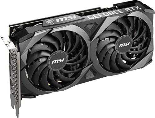 msi Gaming GeForce RTX 3060 Ventus 2X 12G OC V1 Graphics Card - 15 Gbps GDRR6 Boost Clock: 1807 MHz 192-Bit HDMI/DP PCIe 4 Torx Twin Fan Ampere - Image 3