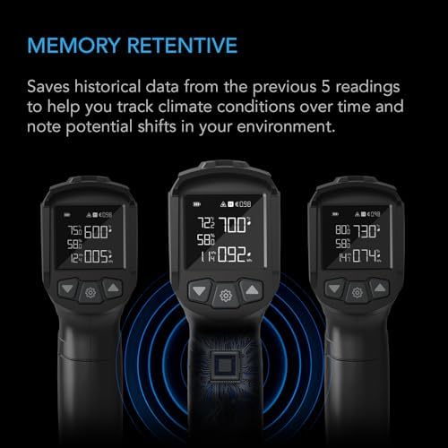 AC Infinity VPD Thermometer, Infrared Leaf VPD & Temperature Gun for Plants - Image 5