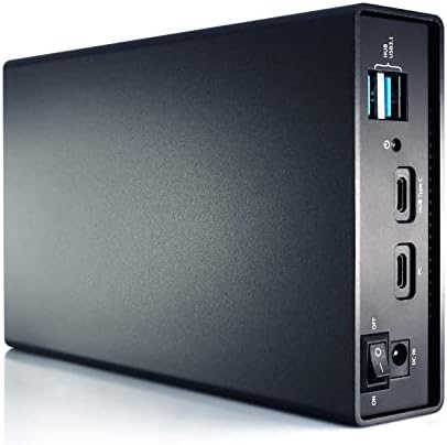 compatily LV22 28TB USB-C 10Gbps External HDD and HUB – Portable Enterprise Hard Drive for Professional Media Creators and Work from Home Office Professionals (with Enterprise HDD, 28TB) (Renewed) - Image 2