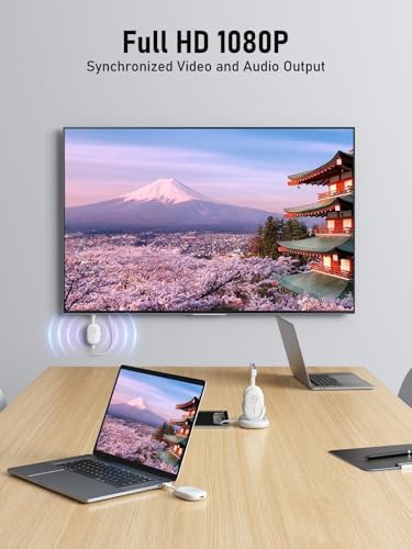 Lemorele G500 8-in-1 Wireless HDMI Conference System with 1 x USB-C Adapter - Image 5