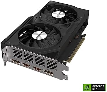 Gigabyte GeForce RTX 4060 WINDFORCE OC 8G Graphics Card, 2X WINDFORCE Fans, 8GB 128-bit GDDR6, GV-N4060WF2OC-8GD Video Card - Image 3