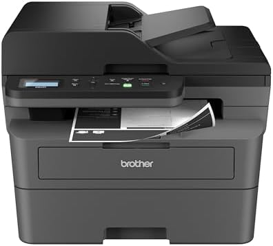 Brother DCP-L2640DW Wireless Compact Monochrome Multi-Function Printer, Copy, Scan, Duplex, Mobile Printing by Unknown