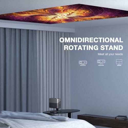 5000ANSI 4K Smart Projector with WiFi and Bluetooth, 3D Dolby Audio - Image 5