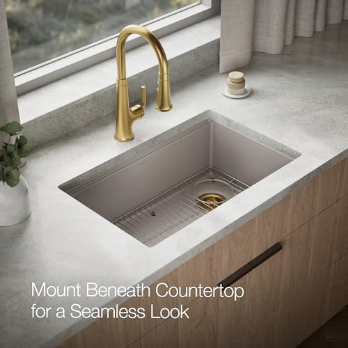KOHLER Billings 29 in. Undermount Single-Bowl Kitchen Sink - Image 6