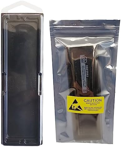 10 pcs DDR Memory Desktop RAM Module Case,Plastic Box Packaging Container Clamshell Memory Module,Antistatic Tray for DDR2, DDR3 and DDR4 by Daarcin