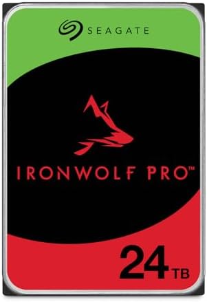 Seagate IronWolf Pro 24TB Enterprise NAS Internal HDD Hard Drive – CMR 3.5 Inch SATA 6Gb/s 7200 RPM 512MB Cache for RAID Network Attached Storage, Rescue Services (ST24000NT002) - Image 2