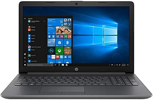 HP 15-Inch HD Touchscreen Laptop, AMD Ryzen 3 3200U, 8 GB RAM, 256 GB Solid-State Drive, Windows 10 Home with DVD Drive (15-db1050nr, Chalkboard Gray) by HP