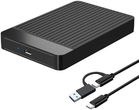 320GB Ultra Slim Portable External Hard Drive 2.5'' HDD USB 3.1 Type-C Storage for PC, Mac, Laptop by Unknown