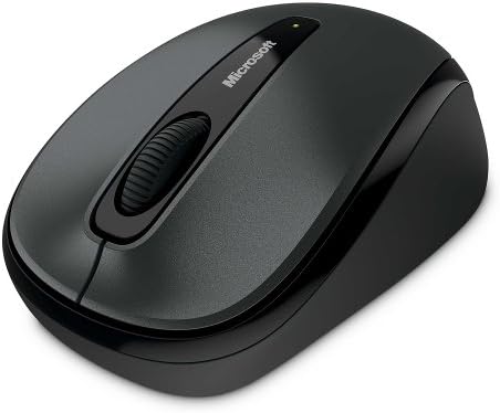 Microsoft Wireless Mobile Mouse 3500 for Business , Loch Ness Gray. Comfortable Ergonomic design, Wireless, USB 2.0 with Nano transceiver for PC/Laptop/Desktop, works with Mac/Windows Computers - Image 4