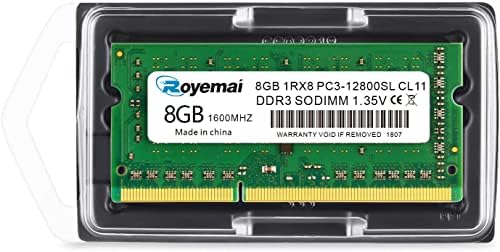 PC3-12800SL 8GB DDR3 12800 1600MHz PC3-12800 8G 1Rx8 204-pin Sodimm CL11 1.35V Laptop Notebook RAM Memory Module - Image 4