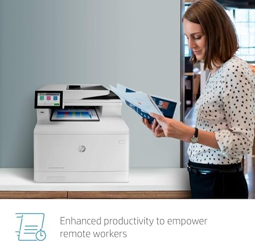 HP Color LaserJet Enterprise M480f Multifunction Duplex Printer (Renewed Premium) - Image 6