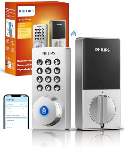 Philips Wi-Fi Smart Deadbolt Lock, Keyless Entry Door Locks for Front Door by Unknown