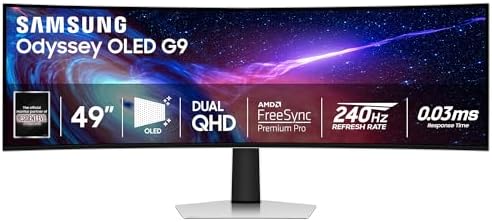 Samsung 49" Odyssey (G93SC) Series QD-OLED Curved Gaming Monitor by Unknown
