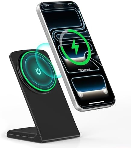 15W Qi-Certified MagSafe Charger for iPhone by EdgeAishee