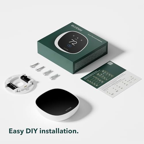 ecobee Smart Thermostat Essential - Energy Star Certified programmable Wi-Fi Thermostat - Works with Siri, Alexa, and Google Assistant (Pack of 10) - Image 5