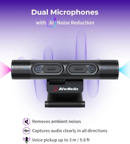 AVerMedia PW313D DualCam 2K Document Camera for Trading Cards, Miniatures - Image 4