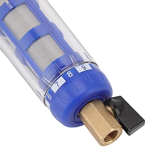 Cyclonic Sedimentation Water Filter G1/2in Backwashing Copper Whole House Water Filter for Washer - Image 7