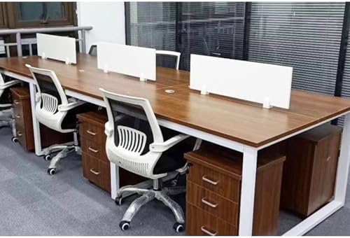 Acrylic Free Standing Privacy Screen Desk Divider Home Office Partitions Portable Frosted Panels Tabletop Partition Boards,Portable Desk Divider for Students Re - Image 5