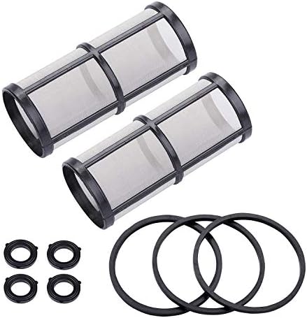 Garden Hose Filter for Pressure Washer Inlet Water, Inline Filter for Sediment, 40 Mesh Screen, Extra 2 Pieces100Mesh Screen Kit - Image 7