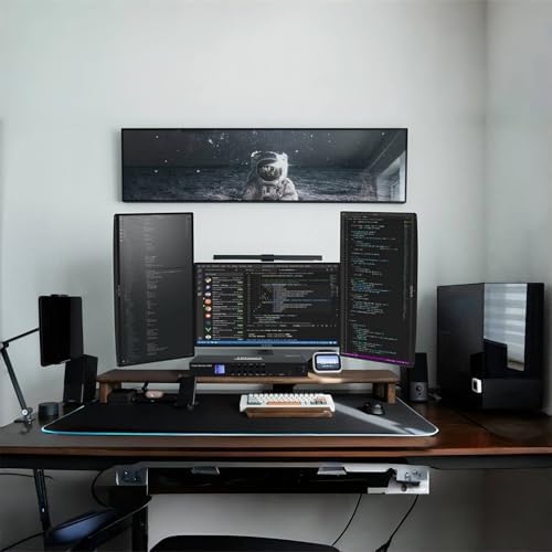 Kado 3-Pack Trio 22" Flat Screen 1920x1080 75Hz FHD Computer Monitor - Image 5