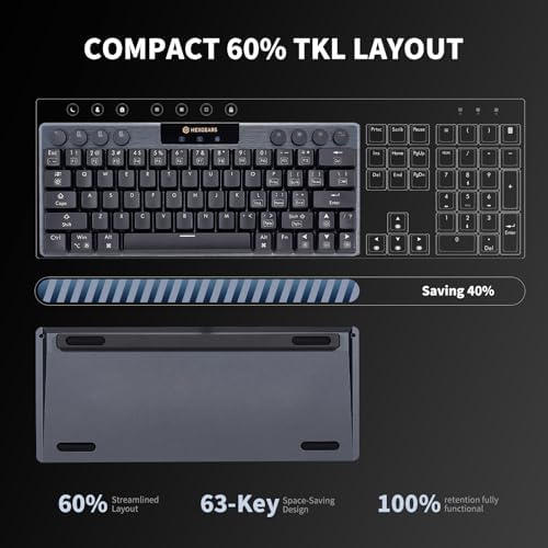 Hexgears A1 Low Profile Wireless Mechanical Keyboard - Clicky - Image 6