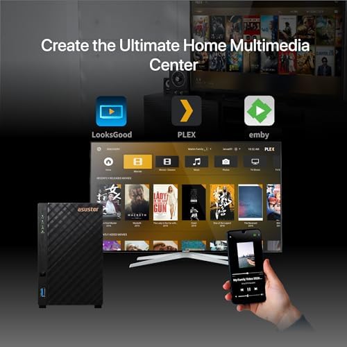 Asustor Drivestor 2 Gen 2 AS1202T 2 Bay NAS Storage for Personal Home Users - Image 4