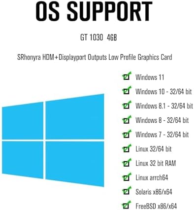 GT 1030 4GB Low Profile Graphics Card - Image 7