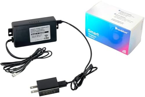 Durablow SH3001 On/Off WiFi Smart Home Gas Fireplace Remote Control + Timer by Durablow