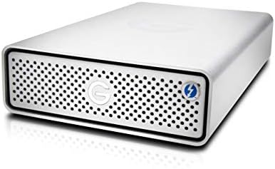 G-Technology 18TB G-DRIVE with Thunderbolt 3 and USB-C Desktop External Hard Drive, Silver - 0G10804-1 by G-Technology