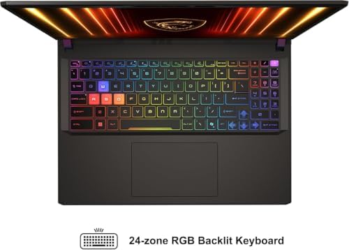 msi Vector 16 HX AI Gaming Laptop 16" WUXGA IPS 144Hz Intel 20-core Ultra 7 255HX (>i9-14900HX) 32GB DDR5 2TB SSD GeForce RTX 5070 Ti RGB Backlit Thunderbolt5 Win11 ICP Acc - Image 6