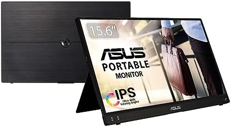 ASUS ZenScreen 15.6 Inch Portable Monitor - 1080P, Full HD, IPS, USB Type-C, Eye Care, Kickstand, for Laptop, PC, Phone, Console, Anti-Glare Surface, 3-Year Warranty - MB16ACV - Image 3