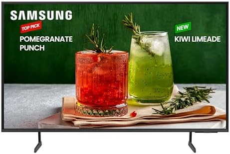 Samsung 75-Inch Class Crystal UHD 4K Bed-H Series HDR Business Pro TV w/ 3-Sided Bezel-Less Slim Design, Use for Digital Signage Displays, Commercial TV, Alexa Built-in (LH75BEDHLG, 2024 Model) by Unknown