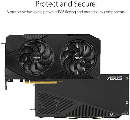 ASUS GeForce RTX 2060 Overclocked 6G GDDR6 Dual-Fan EVO Edition VR Ready HDMI DisplayPort DVI Graphics Card (DUAL-RTX2060-O6G-EVO) (Renewed) - Image 4