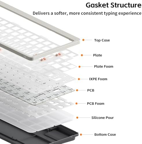 nuphy Node75 Wireless Mechanical Keyboard, 75% Gaming Keyboard - Image 5