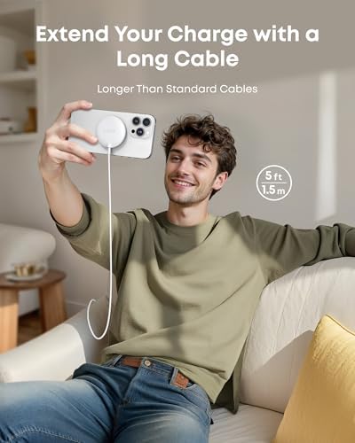 Anker Zolo MagSafe-Compatible Wireless Charger with Qi2 15W Fast Charging - Image 3