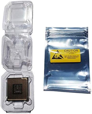 CPU Protective Thicken Plastic Clamshell Case Trays Suitable for Intel 775/1155/1151/1150/1156 with 10pcs Antistatic Bags and Labels (10pcs Intel CPU Case) by Daarcin