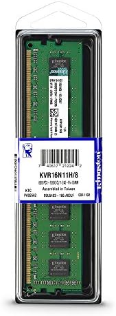 Kingston ValueRAM 8GB 1600MHz DDR3 Non - ECC CL11 DIMM STD Height 30mm Desktop Memory KVR16N11H/8 - Image 4