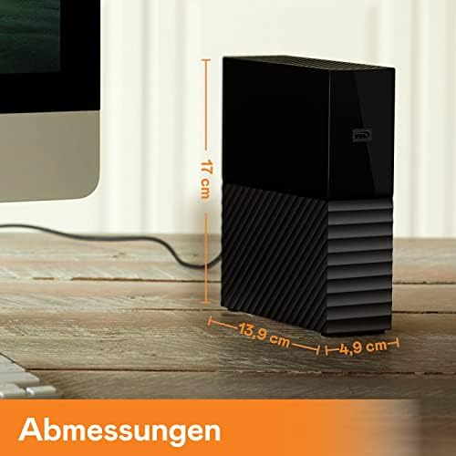 Western Digital Mybook 8tb 3.5in USB 3.0 Black - Image 2