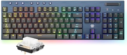 Hexgears GK1702 Wireless Ultra-Thin Gaming Keyboard - Clicky by HEXGEARS