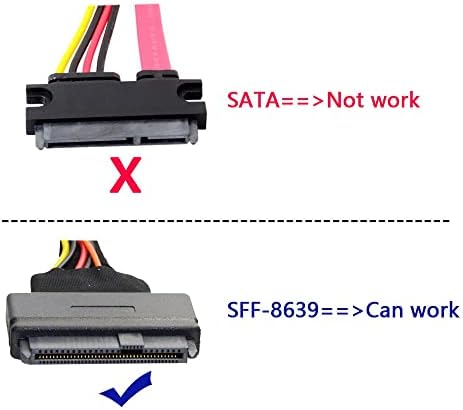 Cablecc Nvme PCI-E 4.0 X4 Lane to SFF-8639 U.3 U3 Kit Host Adapter for Motherboard PM1735 NVMe PCIe SSD… - Image 7
