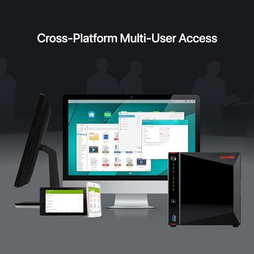 Asustor AS5404T 4 Bay NAS for Content Creators, Video Editors,Photographers - Image 6