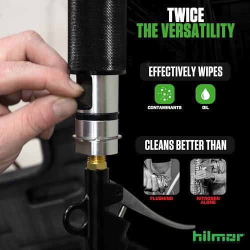 hilmor HLC007 HVAC Lineset Cleaner - Pressurized Foam Puck System to Remove Contaminants & Residue - Refrigerant Line Set Cleaning Kit - A2L Compatible - Image 2