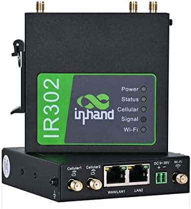 InHand Networks IR302 Industrial IoT LTE 4G Cellular Router by InHandNetworks