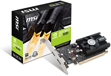 msi Graphic Cards GT 1030 2G LP OC, Low Profile by Unknown