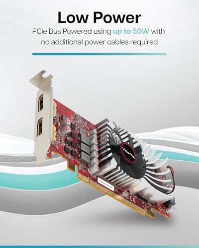 VisionTek AMD Radeon RX 550 4GB GDDR5 2x DisplayPort Graphics Card - Image 4
