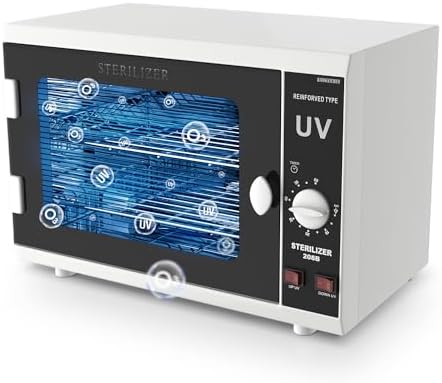 UV Sanitizer Cabinet. Dual Lamp UV Light Sanitizer Box with Timer Setting, Suitable for Cleaning of Various Items by Unknown