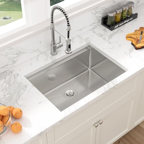Sarlai 27 Inch Kitchen Sink Undermount 27"x19" Undermount Sink Workstation - Image 3