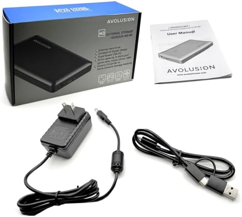 Avolusion M3 Series 1TB USB 3.0 Portable External Hard Drive - Black (for Windows, Mac OS, Xbox, PS) - Image 6